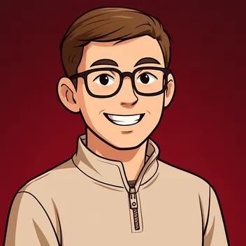 Illustrated portrait of Ben Hopkins